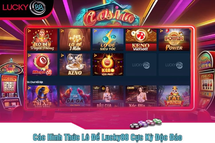 Các Hình Thức Lô Đề Lucky88 Cực Kỳ Độc Đáo