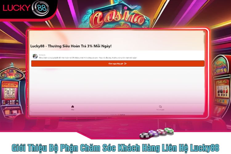 Giới Thiệu Bộ Phận Chăm Sóc Khách Hàng Liên Hệ Lucky88