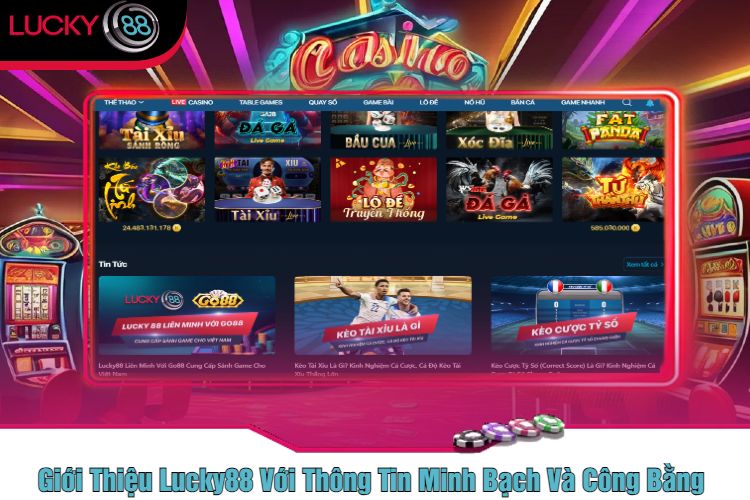 Giới Thiệu Lucky88 Với Thông Tin Minh Bạch Và Công Bằng 