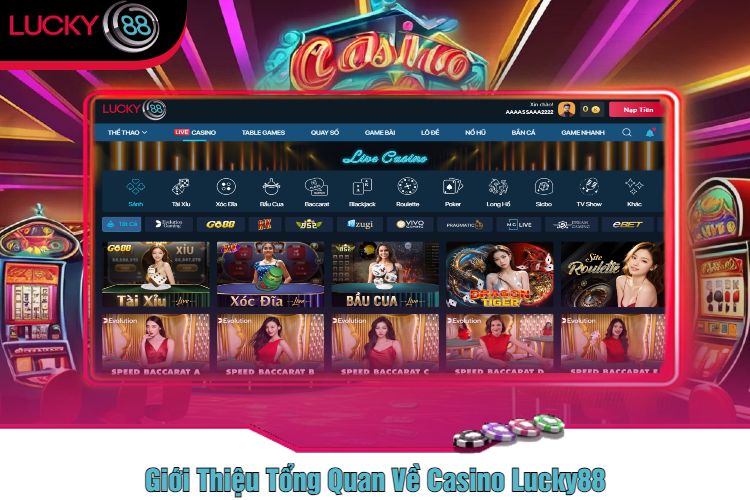 Giới Thiệu Tổng Quan Về Casino Lucky88