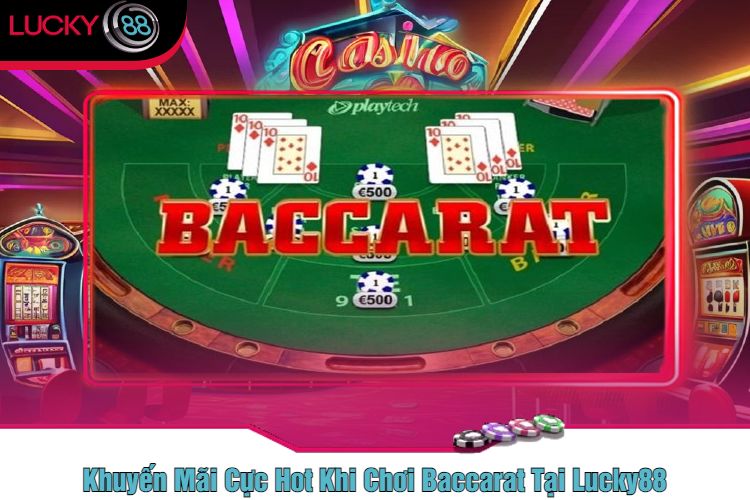 Khuyến Mãi Cực Hot Khi Chơi Baccarat Tại Lucky88