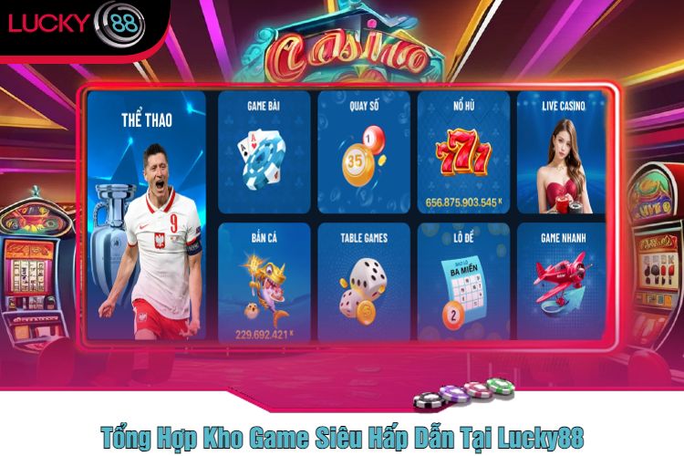 Tổng Hợp Kho Game Siêu Hấp Dẫn Tại Lucky88